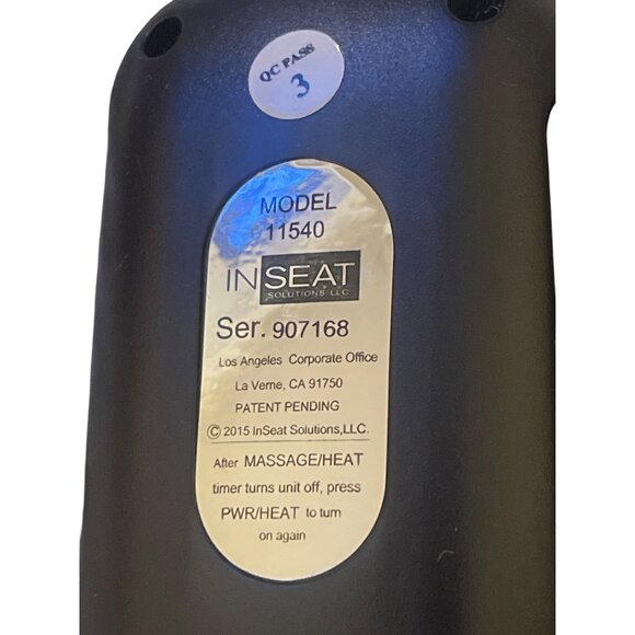 La-Z-Boy Powered Recliner Remote Control Heat Massage Model 11540 Hand Wand NEW - Picture 3 of 3